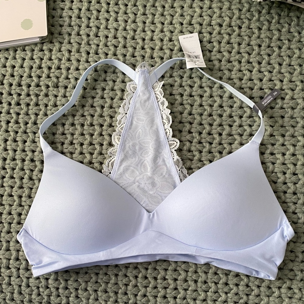 Light Blue Bralette- Aerie